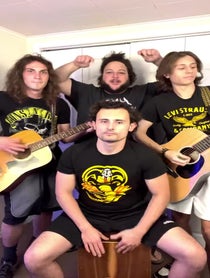 Poster for Birthday video from Adam and The Metal Hawks