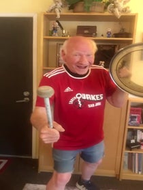 Poster for Father's Day video from Krazy George