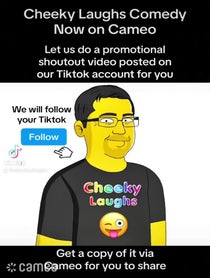 Poster for Intro video video from Cheeky Laughs Comedy