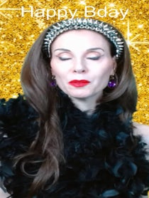 Poster for Birthday video from Deven Green