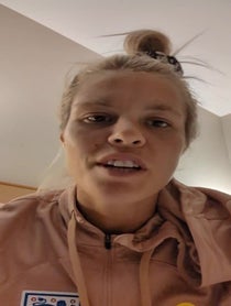 Poster for Birthday video from Rachel Daly