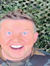 Poster for Birthday video from Gary: Tank Commander