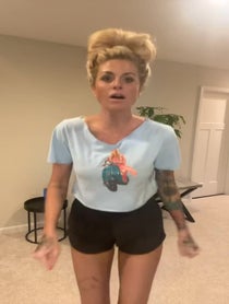 Poster for Birthday video from Carolyn Wiger