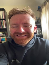 Poster for Birthday video from Chris Rankin