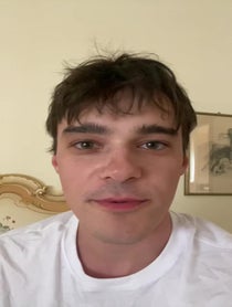 Poster for Birthday video from Mitchell Hope