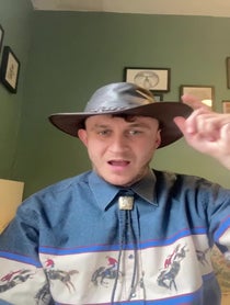 Poster for Advice video from Snack Head Cowboy