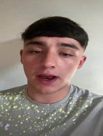 Poster for Birthday video from Mason Hancock