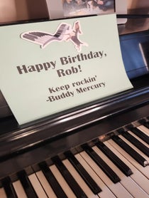 Poster for Birthday video from Pawly Hoops