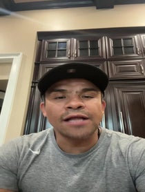 Poster for Birthday video from Juan Manuel Marquez