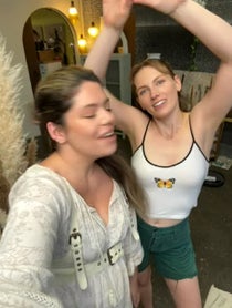 Poster for Birthday video from Kelsey & Becky (The Sorry Girls)