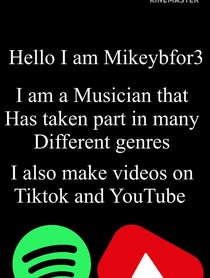 Poster for Intro video video from Mikeybfor3
