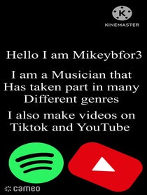 Poster for Intro video video from Mikeybfor3
