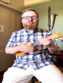 Poster for Birthday video from The Ukulele Teacher