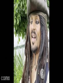 Poster for Intro video video from Captain Jack Sparrow Impersonator
