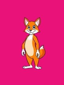 Poster for Birthday video from Francisco the Fox