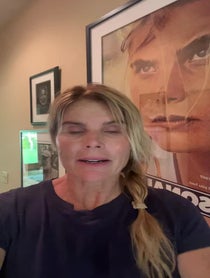 Poster for Birthday video from Mariel Hemingway