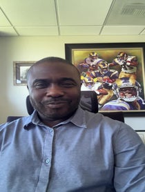 Poster for Birthday video from Marshall Faulk
