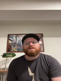 Poster for Birthday video from Dan Campbell