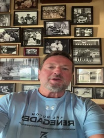 Poster for Birthday video from Bob Stoops