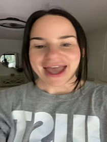 Poster for Birthday video from Christina Manning