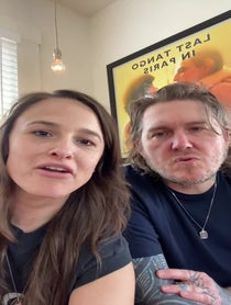 Poster for Birthday video from Brian Fallon & Emily Wolfe