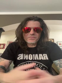 Poster for Birthday video from Rachel Bolan