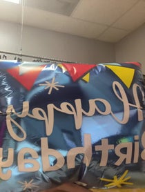 Poster for Birthday video from Molly Hopkins