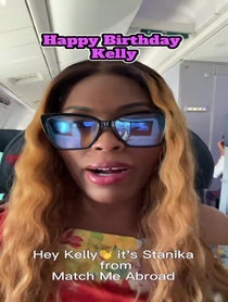 Poster for Birthday video from Stanika Banks