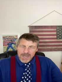 Poster for Birthday video from Jeff Ahern