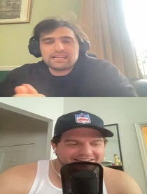 Poster for Birthday video from The Red Flags Podcast
