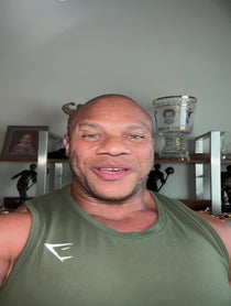 Poster for Pep Talk video from Phil Heath