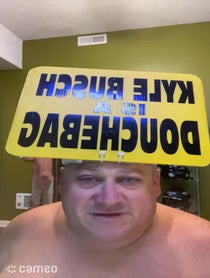 Poster for Intro video video from KYLE BUSCH IS A DOUCHEBAG