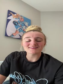 Poster for Birthday video from Alyssa Ustby