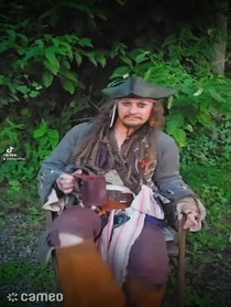 Poster for Intro video video from Captain Jaxx Parrow (Jack Sparrow lookalike)