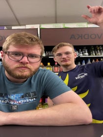 Poster for Birthday video from Liquor Store 352