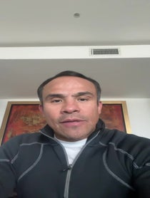 Poster for Birthday video from Juan Manuel Marquez