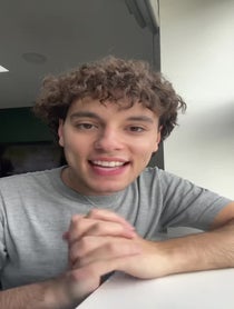 Poster for Birthday video from Max Harwood