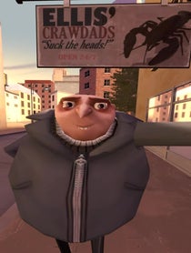 Poster for Birthday video from Gru