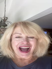 Poster for Birthday video from Catherine Hicks
