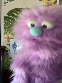 Poster for Pep Talk video from PURPLE PUPPET