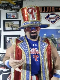 Poster for Birthday video from Tony Tornado Penecale aka Phillies Superfan