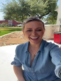 Poster for Birthday video from Amber Emily Smith
