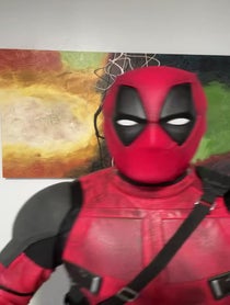 Poster for Birthday video from Deadpool