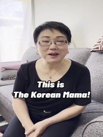 Poster for Birthday video from The Korean Mama