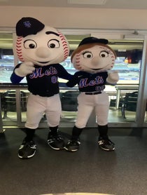 Poster for Birthday video from Mr. &  Mrs. Met