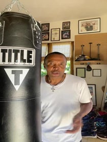Poster for Birthday video from Sugar Ray Leonard