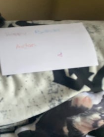 Poster for Birthday video from Frank