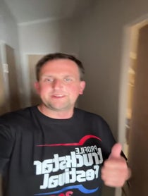 Poster for Birthday video from Trucker Tim