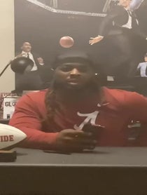 Poster for Fantasy football video from Trent Richardson