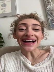Poster for Birthday video from Micaela Diamond